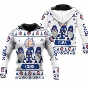 Gnomes chicago cubs christmas 3d hoodie 1.jpg