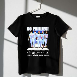 Philadelphia Phillies Signature T-Shirt - You'll Never Walk Alone Design