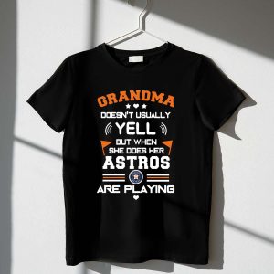 Grandma'S Houston Astros Pride T-Shirt – Perfect For Game Day!