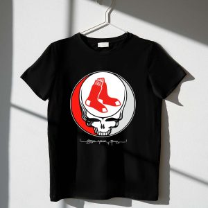Grateful Dead Steal Your Face Boston Red Sox Graphic T-Shirt
