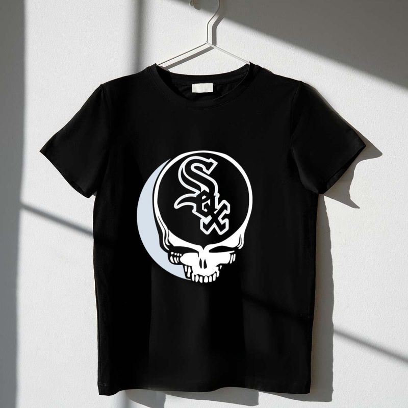 Grateful Dead Steal Your Face Chicago White Sox Fan Mashup T Shirt t shirt 1 1