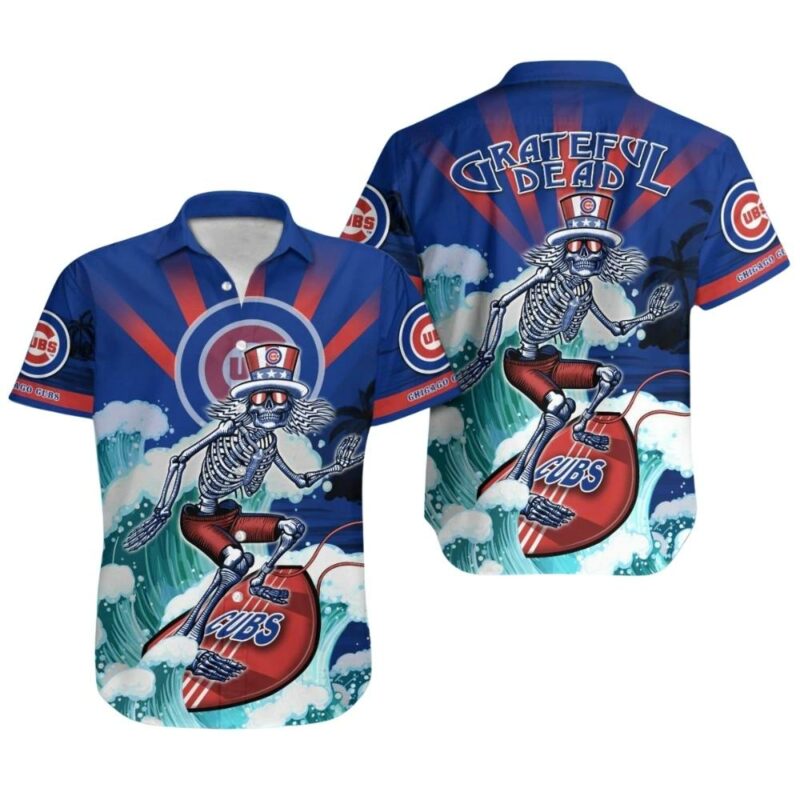 Grateful dead surf blue cheap chicago cubs hawaiian shirt 1.jpg