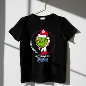 Grinch-Inspired I Hate People, But I Love My Yankees T-Shirt