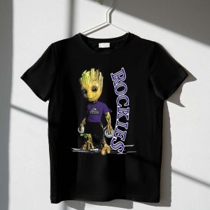 Groot Colorado Rockies Graphic T-Shirt For Fans And Collectors