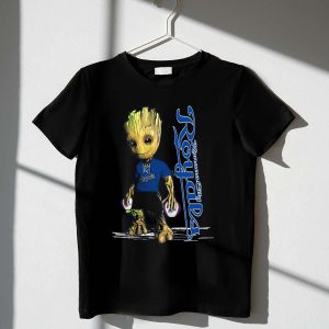 Groot Kansas City Royals Baseball Fan Character T-Shirt For Supporters