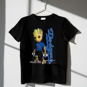 Groot La Dodgers Baseball Fan T-Shirt For Enthusiasts