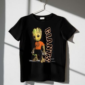 Groot San Francisco Giants Baseball Character T-Shirt For Fans