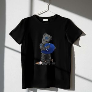 Groot Hug Kansas City Royals Baseball T-Shirt For Fans