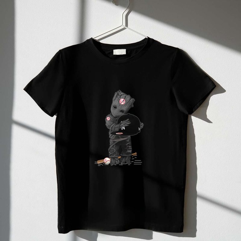 Groot hug New York Yankees Baseball shirt t shirt 1 1