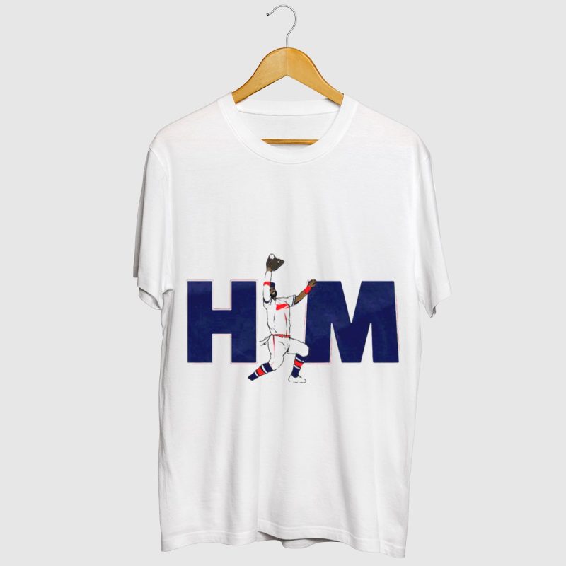 Atlanta Braves Baseball Player Catching T-Shirt For Fans And Players - Image 2