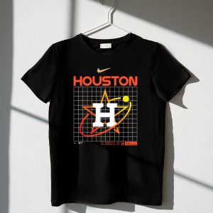 Houston Astros Space City T-Shirt - The Eagle Has Landed Design