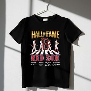 Boston Red Sox Abbey Road Signatures T-Shirt | Hall of Fame Collection