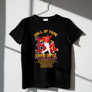 David Ortiz Boston Red Sox Signature T-Shirt | Hall of Fame Collection