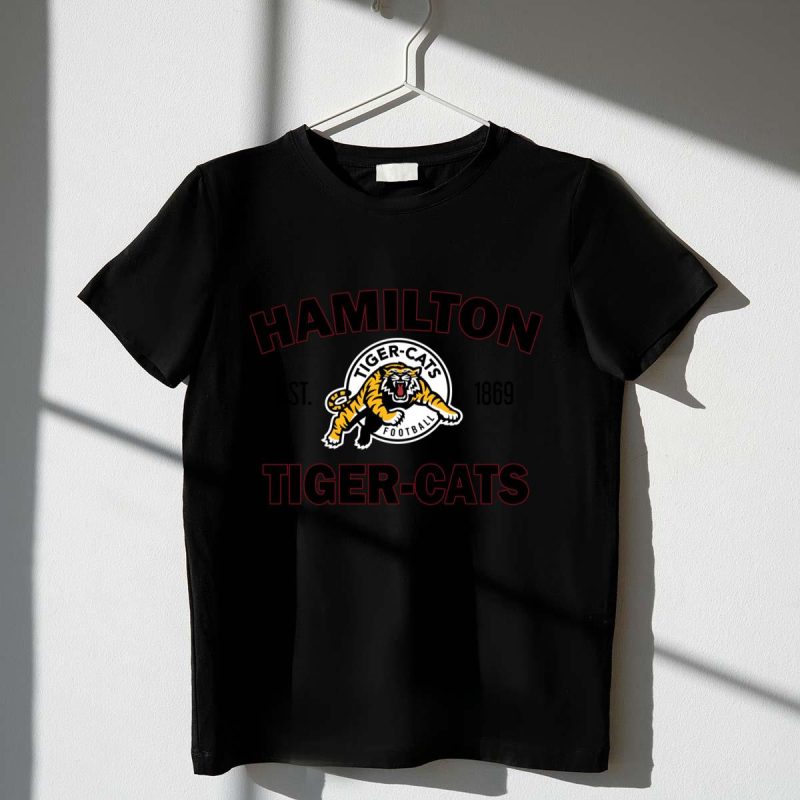Hamilton tiger cats football shirt t shirt 1 1