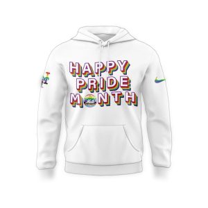 New York Mets Pride Month All-Over Print Hoodie For Celebrating Love
