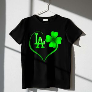 Los Angeles Dodgers St Patrick's Day Lucky T-Shirt for Fans