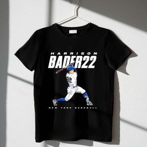 Harrison Bader 22 New York Yankees Baseball T-Shirt For Fans