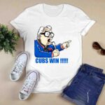 Harry caray cubs win t shirt 0.jpg