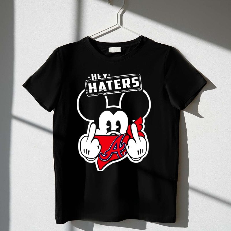 Atlanta Braves Hey Haters Mick V2 Graphic T-Shirt For Fans
