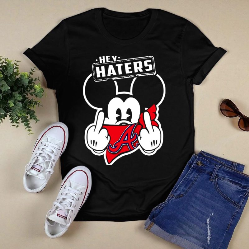 Atlanta Braves Hey Haters Mick V2 Graphic T-Shirt For Fans - Image 5