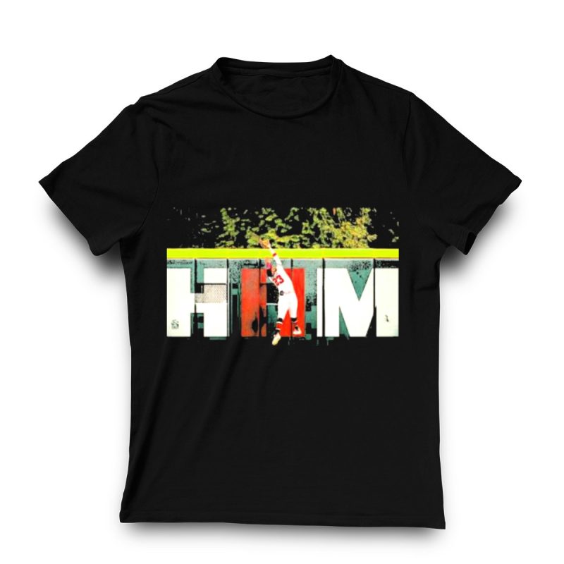Michael Harris Ii 23 Braves Outfield Catch T-Shirt - Men'S Baseball Apparel - Image 3