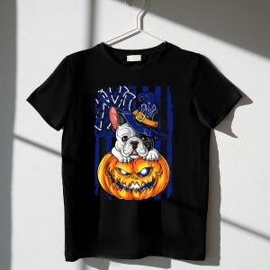 New York Yankees Pumpkin Halloween Magic Hat T-Shirt For Bulldog Lovers