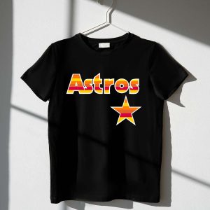 Houston Astros 2021 Retro T-Shirt – Vintage Style Fan Apparel