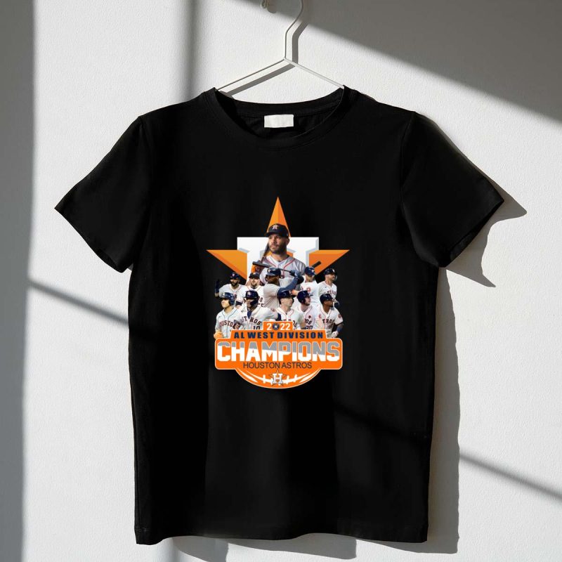 Houston Astros 2022 AL West Division Champions Shirt t shirt 1 1