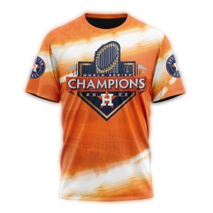 Houston Astros 2022 World Series Champions All-Over Print T-Shirt