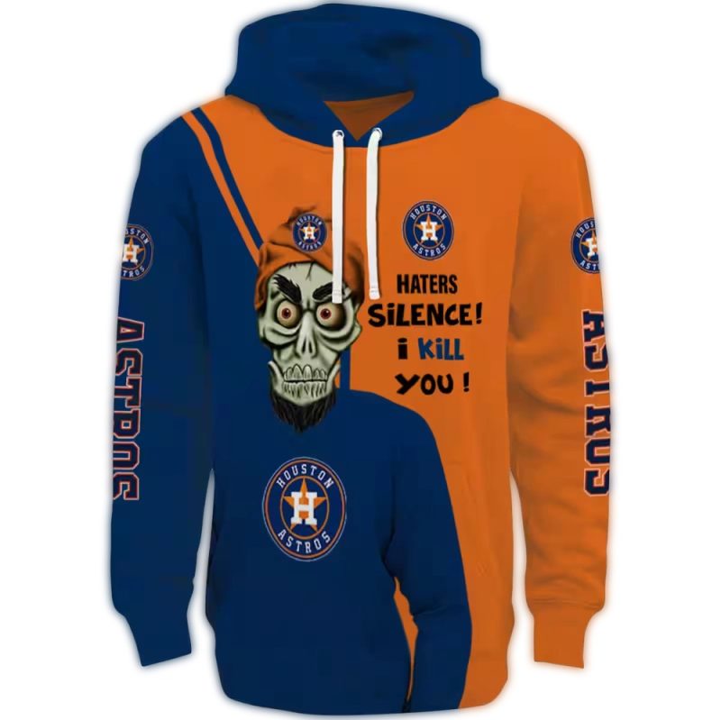 Houston Astros Achmed Skull All over Print Hoodie 1