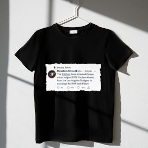 Houston Astros Yordan Alvarez T-Shirt – Dodgers Trade Tribute Shirt