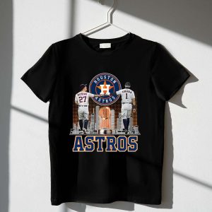 Houston Astros Altuve & Correa Signature T-Shirt For Fans
