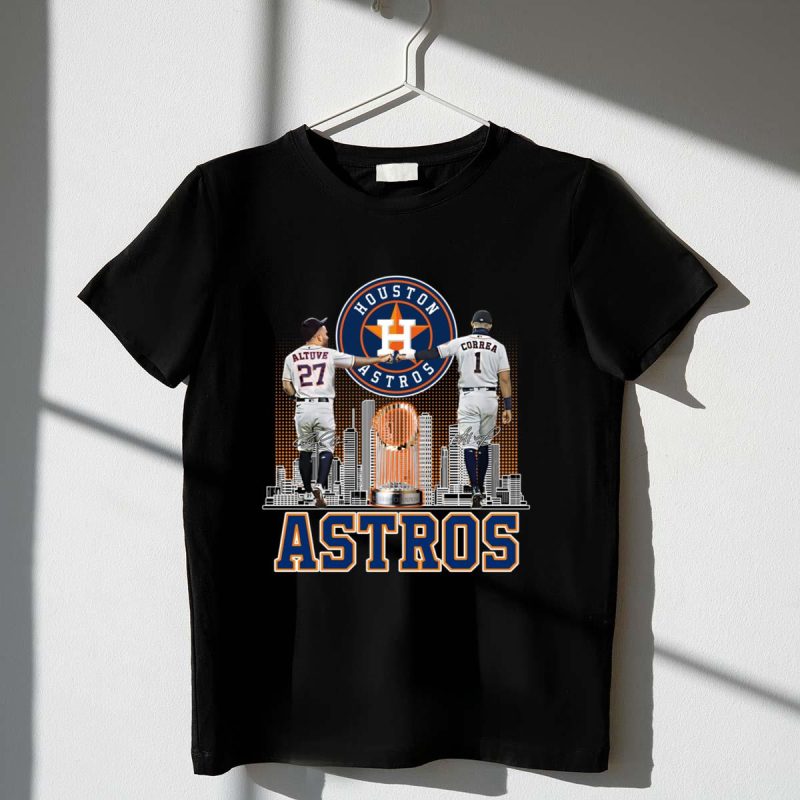 Houston Astros Altuve And Correa Signature Shirt t shirt 1 1