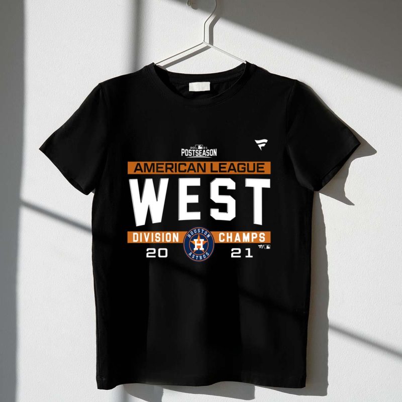 Houston Astros American League AL West Division Champions 2021 sport shirt t shirt 1 1