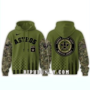 Houston Astros Military Appreciation Night All Over Print Hoodie