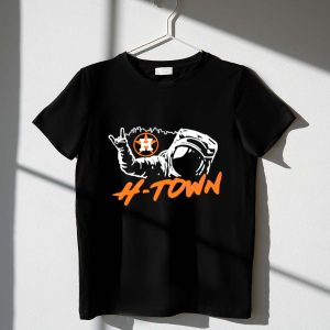 Houston Astros H-Town Baseball T-Shirt - Official Team Apparel