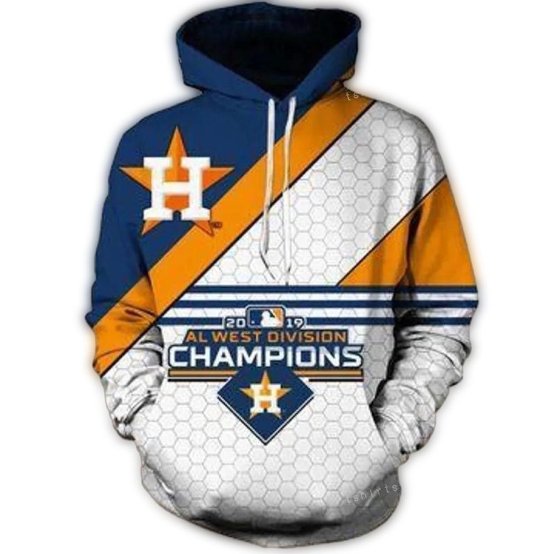 Houston Astros Champions AL West Division 2019 All over Print Hoodie 1
