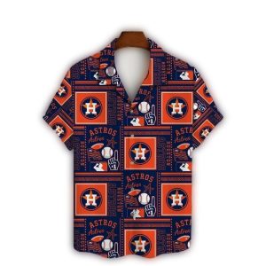 Houston Astros Classic Block Hawaiian Shirt For Casual Summer Style