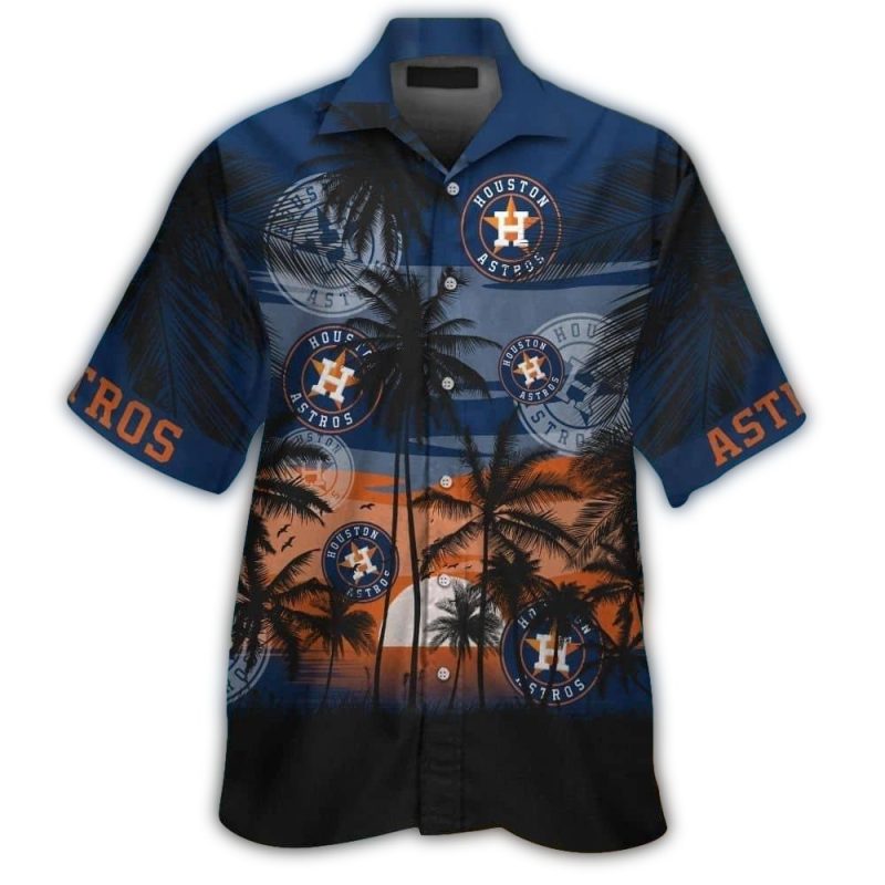 Houston Astros Coconut Dawn Beach Tropical Hawaiian Shirt 1