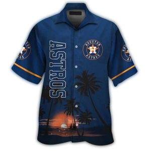 Houston Astros Tropical Coconut Dawn Hawaiian Shirt For Fans