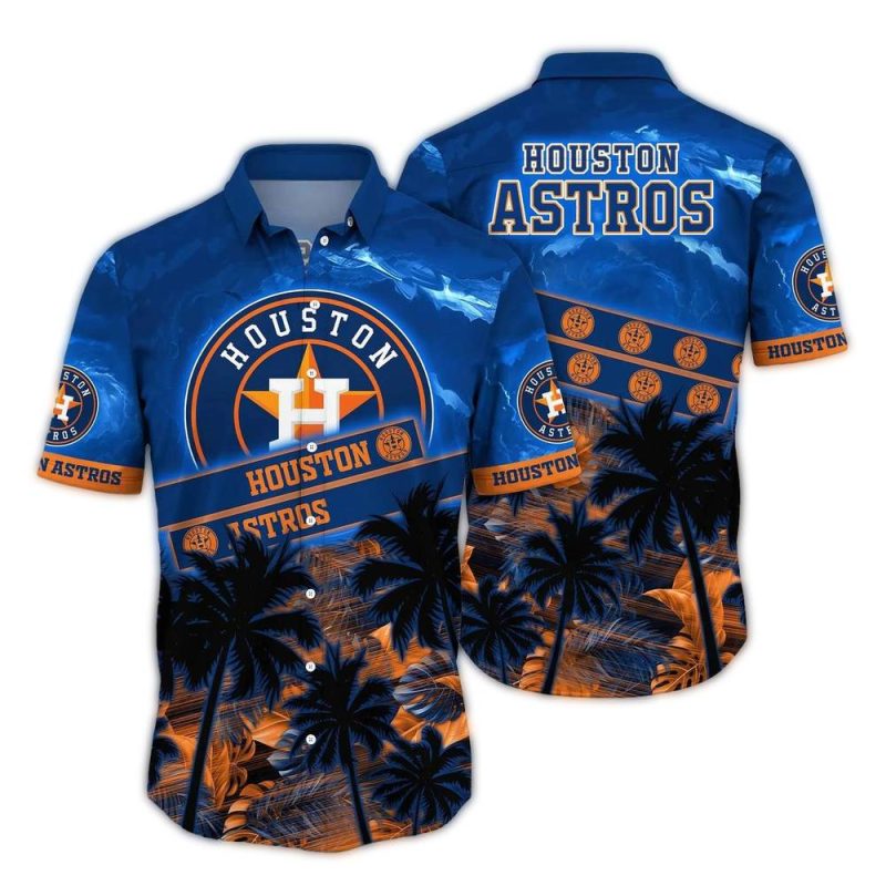 Houston Astros Coconut Vintage Tropical Hawaiian Shirt 1