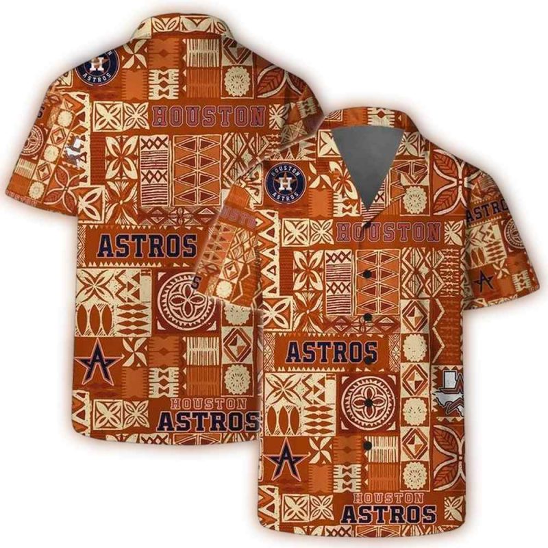 Houston Astros Desert Heat Hawaiian Shirt 1