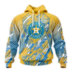 Houston Astros Fearless Hoodie - Support Childhood Cancer Awareness