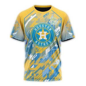 Houston Astros Fearless Against Childhood Cancer All-Over Print T-Shirt