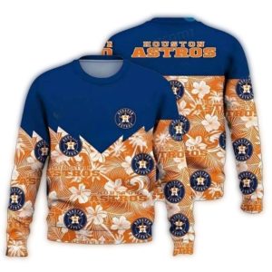 Houston Astros Floral Hawaiian Style Sweater For Ultimate Fan Style
