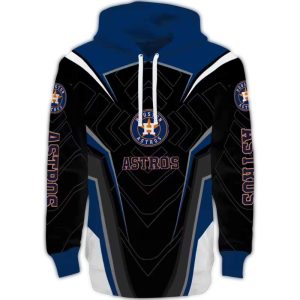 Houston Astros Futuristic Pattern All-Over Print Hoodie For Fans