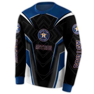 Futuristic Houston Astros All-Over Print Sweatshirt For Fans