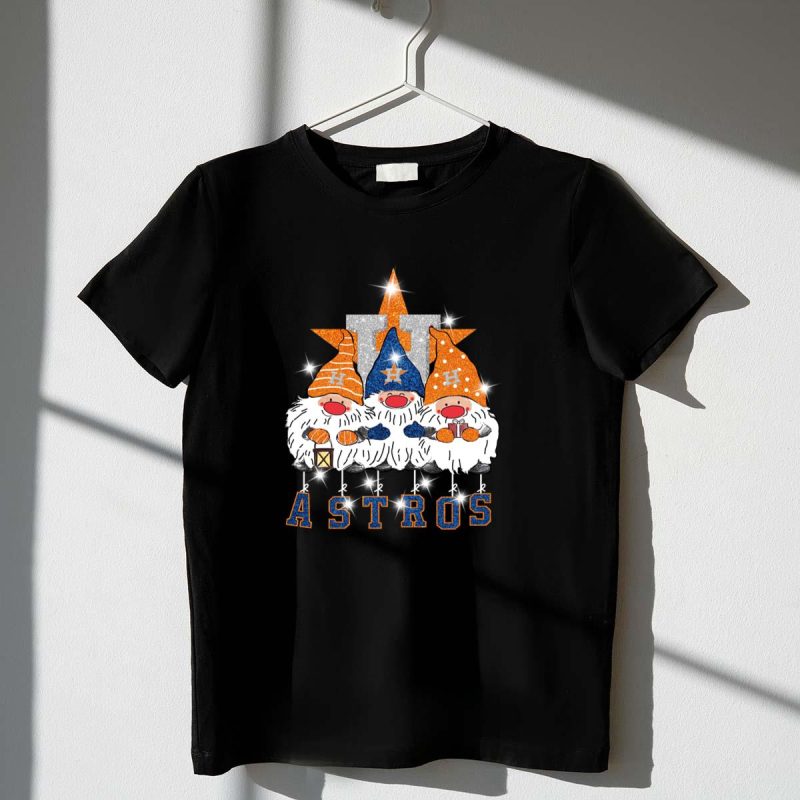 Houston Astros Gnomies Merry Christmas Shirt t shirt 1 1