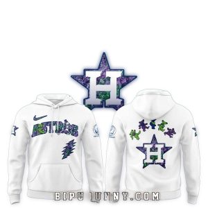 Houston Astros Grateful Dead All-Over Print Hoodie For Fans