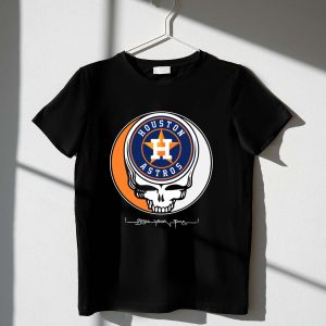 Houston Astros Grateful Dead Steal Your Face T-Shirt For Fans
